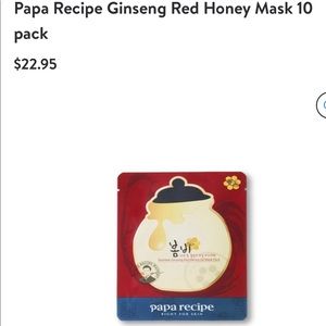 Bomber Ginseng Red honey oil mask pack